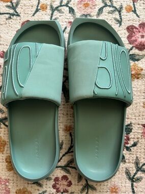 Jordan Women’s Mint Green Slide Sandals